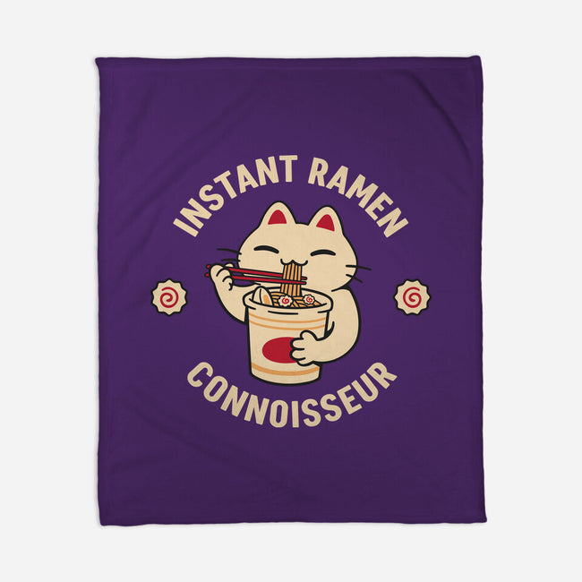 Instant Ramen Connoisseur-None-Fleece-Blanket-rarpoint
