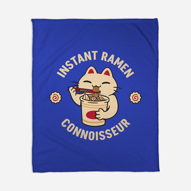 Instant Ramen Connoisseur-None-Fleece-Blanket-rarpoint