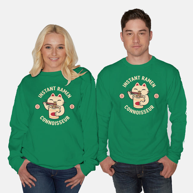 Instant Ramen Connoisseur-Unisex-Crew Neck-Sweatshirt-rarpoint