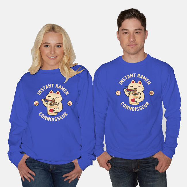 Instant Ramen Connoisseur-Unisex-Crew Neck-Sweatshirt-rarpoint