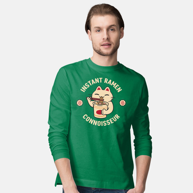Instant Ramen Connoisseur-Mens-Long Sleeved-Tee-rarpoint
