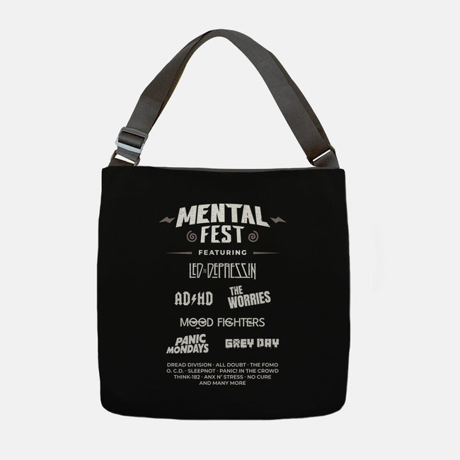 Mental Fest-None-Adjustable Tote-Bag-rarpoint