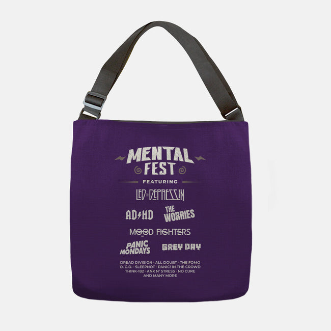 Mental Fest-None-Adjustable Tote-Bag-rarpoint