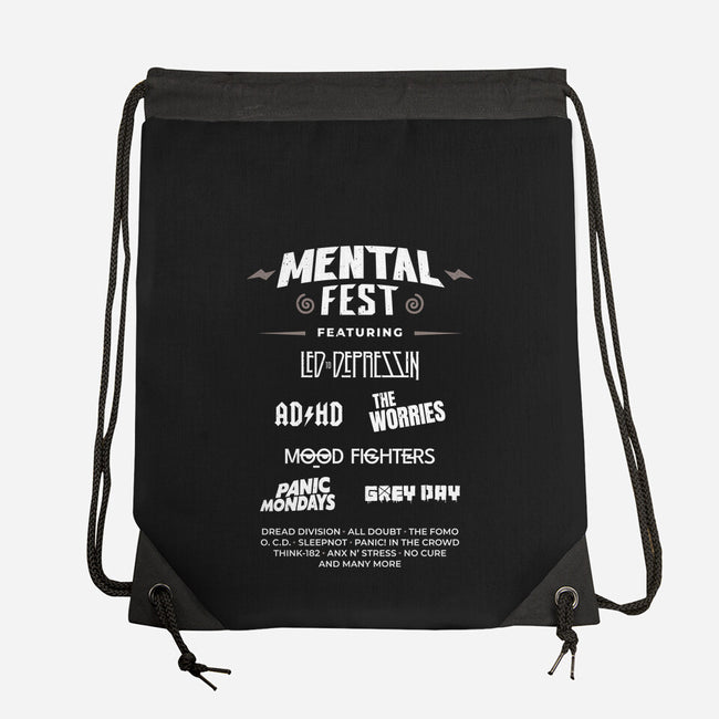 Mental Fest-None-Drawstring-Bag-rarpoint