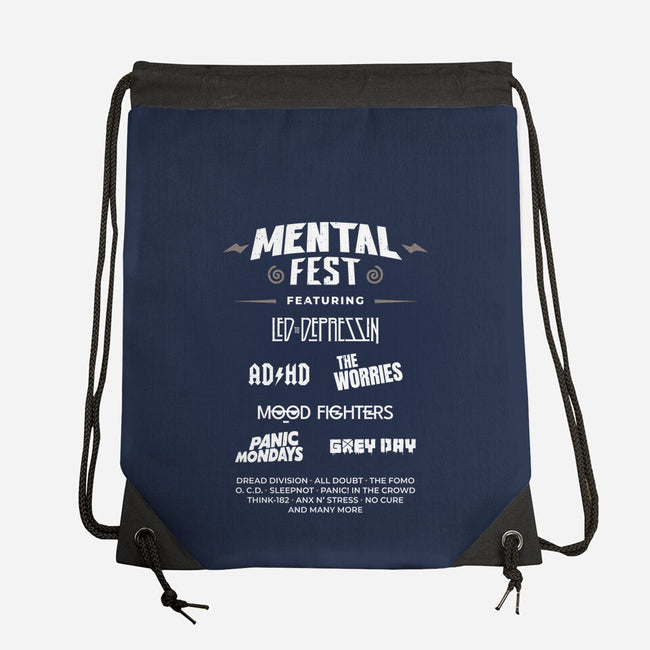 Mental Fest-None-Drawstring-Bag-rarpoint