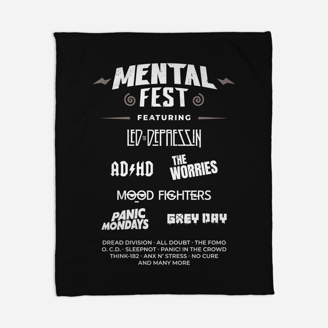 Mental Fest-None-Fleece-Blanket-rarpoint