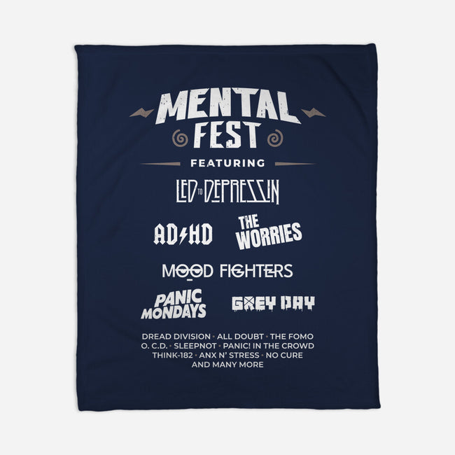 Mental Fest-None-Fleece-Blanket-rarpoint