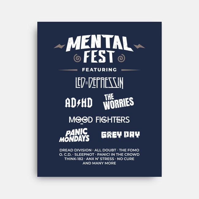 Mental Fest-None-Stretched-Canvas-rarpoint