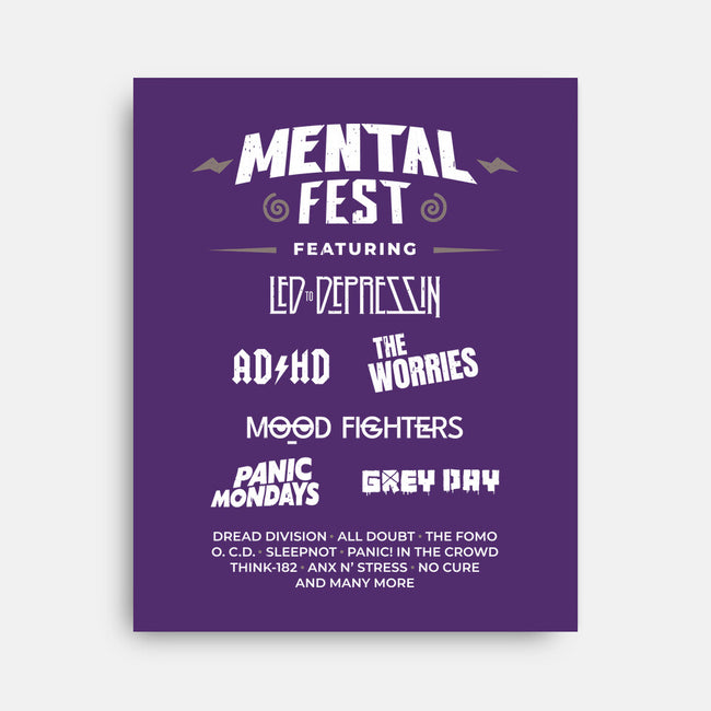 Mental Fest-None-Stretched-Canvas-rarpoint