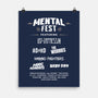 Mental Fest-None-Matte-Poster-rarpoint