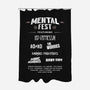 Mental Fest-None-Polyester-Shower Curtain-rarpoint