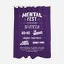 Mental Fest-None-Polyester-Shower Curtain-rarpoint