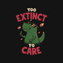 Too Extinct To Care-None-Polyester-Shower Curtain-rarpoint