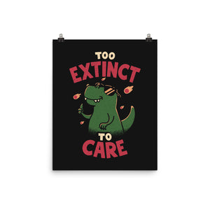 Too Extinct To Care