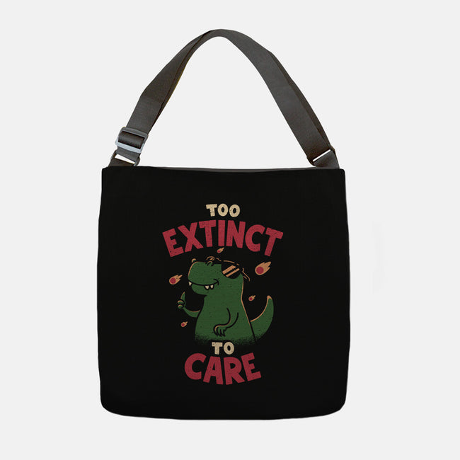 Too Extinct To Care-None-Adjustable Tote-Bag-rarpoint