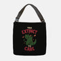 Too Extinct To Care-None-Adjustable Tote-Bag-rarpoint