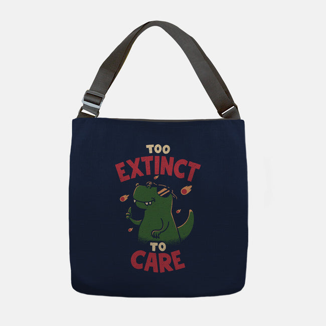 Too Extinct To Care-None-Adjustable Tote-Bag-rarpoint