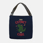 Too Extinct To Care-None-Adjustable Tote-Bag-rarpoint