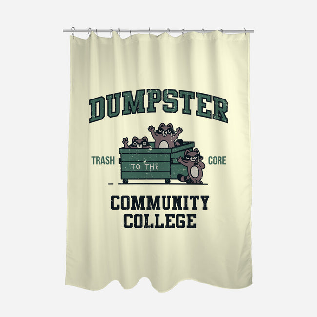 Dumpster CC-None-Polyester-Shower Curtain-rarpoint