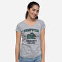 Dumpster CC-Womens-V-Neck-Tee-rarpoint