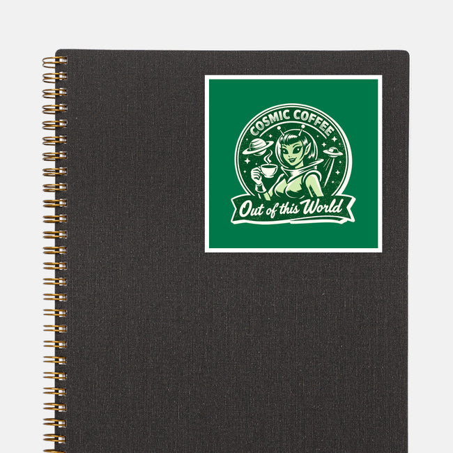 Cosmic Coffee-None-Glossy-Sticker-palmstreet