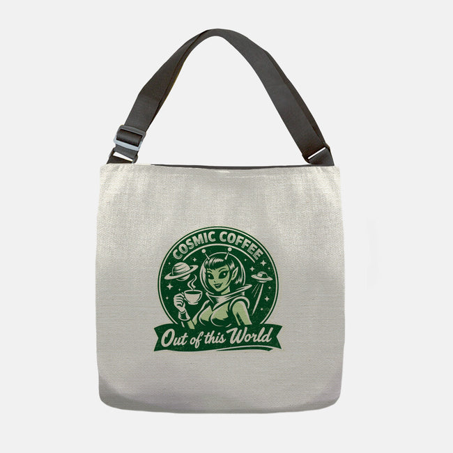Cosmic Coffee-None-Adjustable Tote-Bag-palmstreet