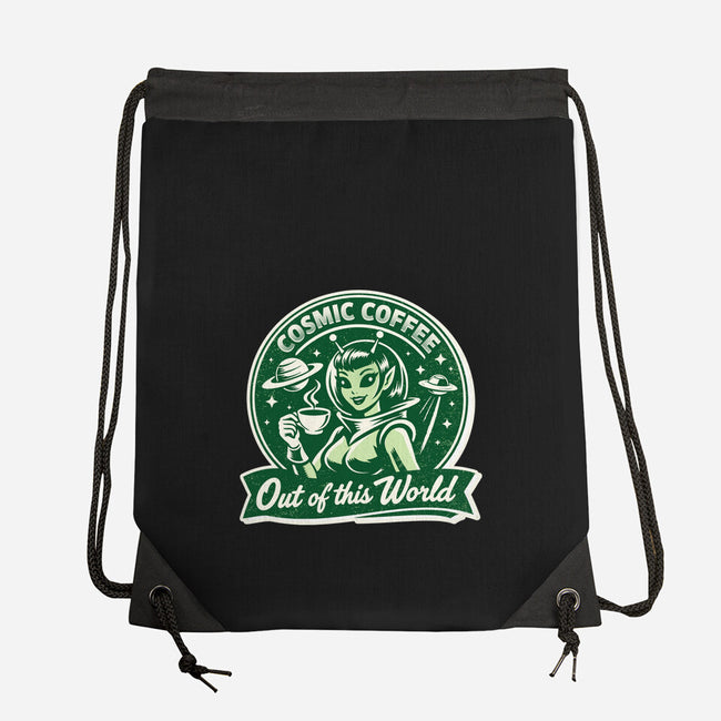 Cosmic Coffee-None-Drawstring-Bag-palmstreet