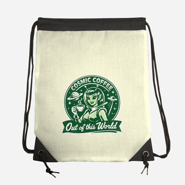 Cosmic Coffee-None-Drawstring-Bag-palmstreet