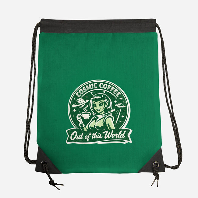 Cosmic Coffee-None-Drawstring-Bag-palmstreet