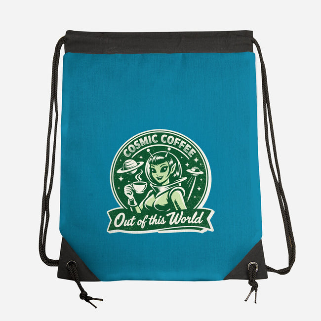 Cosmic Coffee-None-Drawstring-Bag-palmstreet