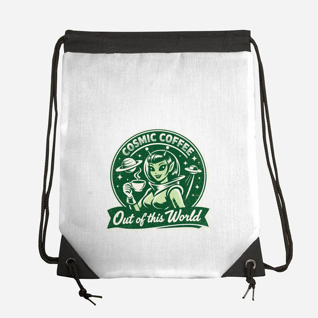 Cosmic Coffee-None-Drawstring-Bag-palmstreet