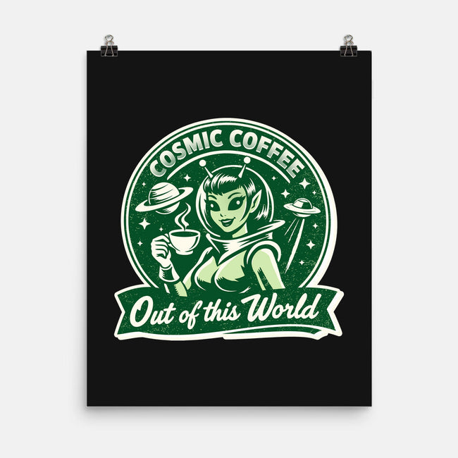 Cosmic Coffee-None-Matte-Poster-palmstreet