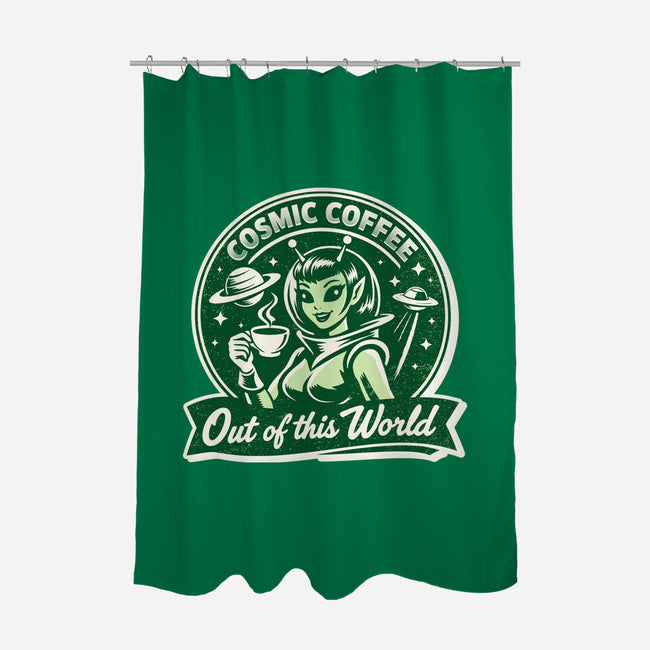 Cosmic Coffee-None-Polyester-Shower Curtain-palmstreet