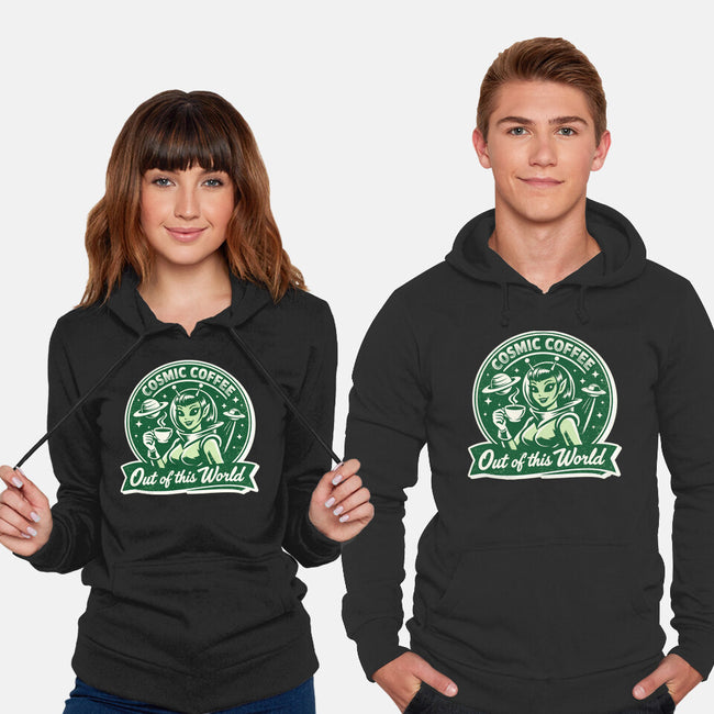 Cosmic Coffee-Unisex-Pullover-Sweatshirt-palmstreet