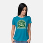 Cosmic Coffee-Womens-Basic-Tee-palmstreet
