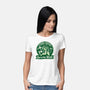 Cosmic Coffee-Womens-Basic-Tee-palmstreet