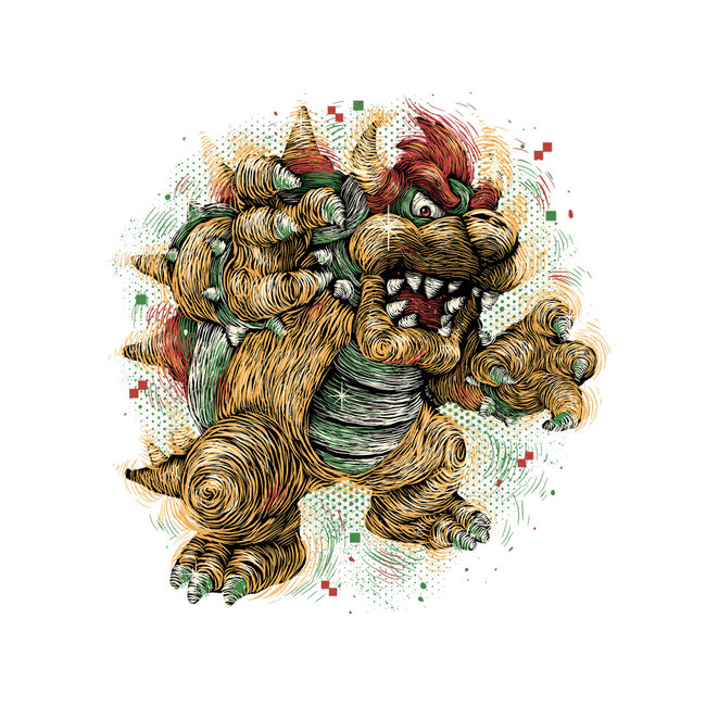 Big Boss Of The Kingdom-Womens-Racerback-Tank-glitchygorilla