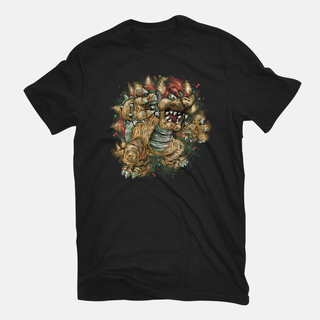 Big Boss Of The Kingdom-Youth-Basic-Tee-glitchygorilla