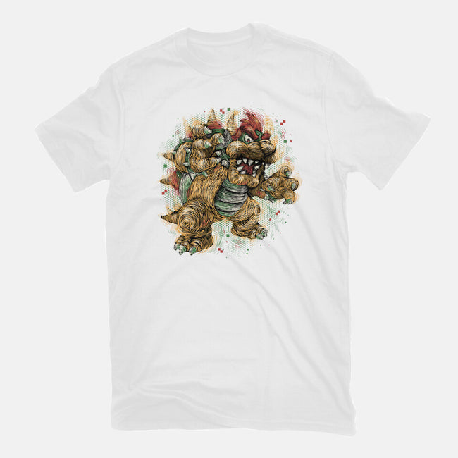 Big Boss Of The Kingdom-Youth-Basic-Tee-glitchygorilla