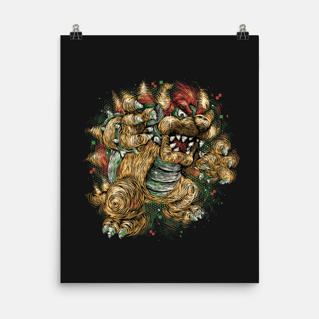 Big Boss Of The Kingdom-None-Matte-Poster-glitchygorilla