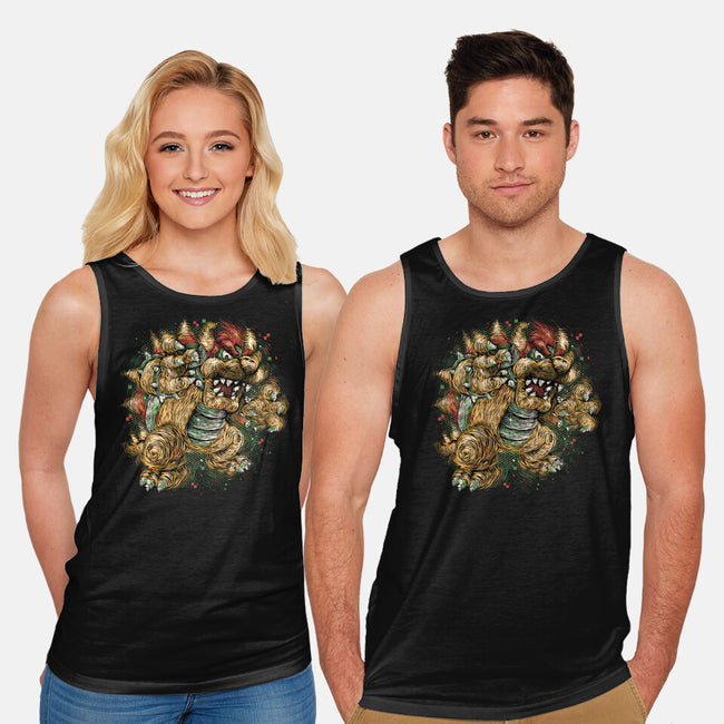 Big Boss Of The Kingdom-Unisex-Basic-Tank-glitchygorilla