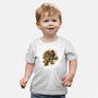 Big Boss Of The Kingdom-Baby-Basic-Tee-glitchygorilla