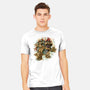 Big Boss Of The Kingdom-Mens-Heavyweight-Tee-glitchygorilla
