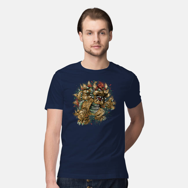 Big Boss Of The Kingdom-Mens-Premium-Tee-glitchygorilla