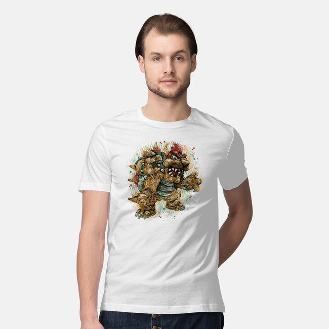 Big Boss Of The Kingdom-Mens-Premium-Tee-glitchygorilla
