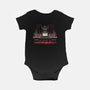 Eighties Time Machine-Baby-Basic-Onesie-glitchygorilla