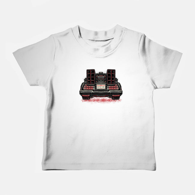 Eighties Time Machine-Baby-Basic-Tee-glitchygorilla
