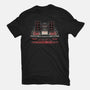 Eighties Time Machine-Womens-Basic-Tee-glitchygorilla