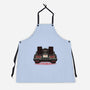 Eighties Time Machine-Unisex-Kitchen-Apron-glitchygorilla