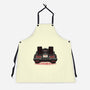 Eighties Time Machine-Unisex-Kitchen-Apron-glitchygorilla